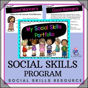 Preview of Social Skills Program - Group Kindergarten SPED 