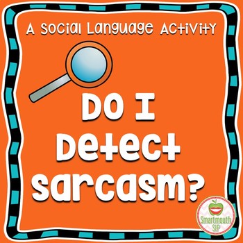 Preview of Social Skills Sarcasm