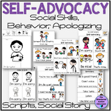 Social Skills Scripts Self-Advocacy, Social Story, Behavio