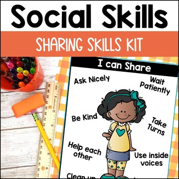 Preview of Social Skills Sharing Packet: Engage Young Learners in the Joy of Sharing