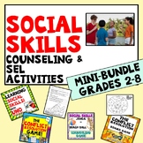 Social Skills Small Group Counseling Mini-Bundle; Grades 2