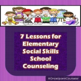 Social Skills Group Counseling for Elementary Students!
