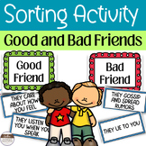 Social Skills Sorting Activity: Good and Bad Friend Traits