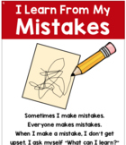 Social Skills Story 9 - I Can Learn From Mistakes - Growth