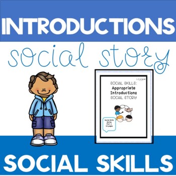 Preview of Social Skills Story - How to Introduce Yourself - Special Education - Life Skill