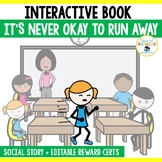 Social Skills Story Running Away - Activities and Mini Books SEL