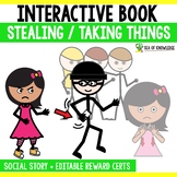 Social Skills Story Stealing or Taking Things - Activities