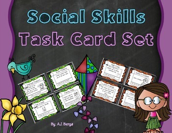 Social Skills Set by AJ Bergs | TPT
