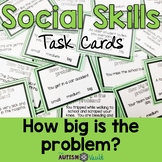 Social Skills Task Cards - How big is the problem?