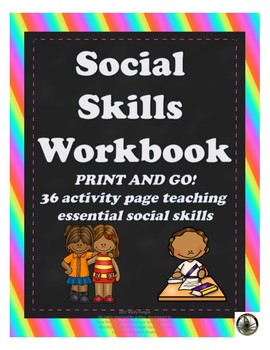 Preview of Social Skills Workbook
