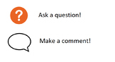 Social Skills - asking questions and making comments