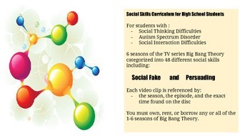 Preview of Social Skills for High School Students