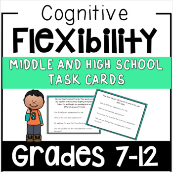 Preview of Social Skills for Teens | Flexible Thinking Activities and Scenarios