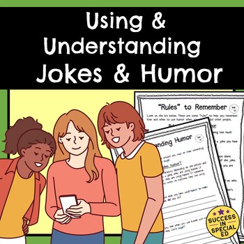 Preview of Social Skills for Middle School and High School Teaching Jokes and Humor