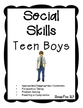 Preview of Social Skills for Teen Boys