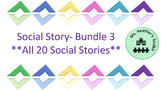 Social Stories- 1-20- BUNDLE
