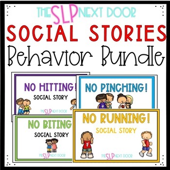 Preview of Social Stories: Behaviors BUNDLE!