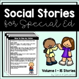 Social Stories for Special Education: Volume 1