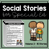 Social Stories for Special Education: Volume 2