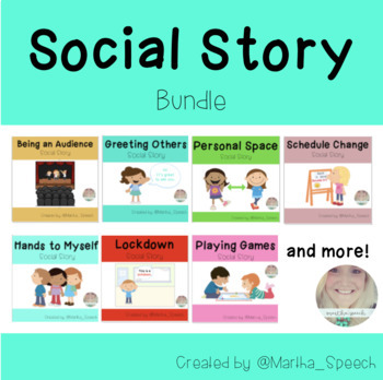 Social Stories Bundle - UPDATED | Interactive, Color + B&W Printables