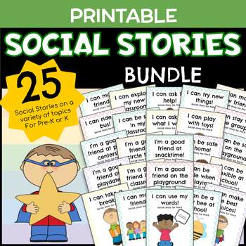Preview of Social Stories: Bundle