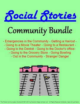 Preview of Social Stories: Community Bundle