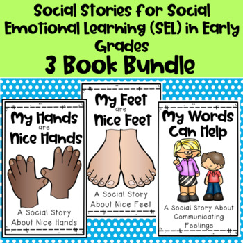 Preview of Social Stories For Young Learners - 3 Book Bundle
