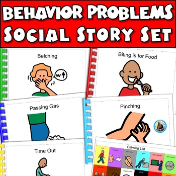 Preview of Social Stories Inappropriate Touch Biting Problem Behaviors Social Skills Autism