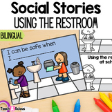 Social Stories | Restrooms at school | Spanish & English E