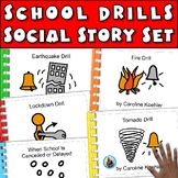 Social Story Fire Drill to Teach School Drills and Safety 