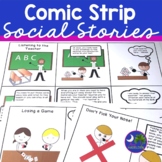 Social Skills Autism | Social Stories Comic Strip Format P