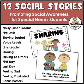 Preview of Social Stories and SEL Activities