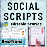 Social Scripts for Emotions - Editable Stories & Narratives