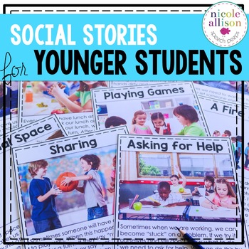 Preview of Social Stories for Elementary Students