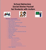 Social Stories for Students with Autism:  School Behaviors