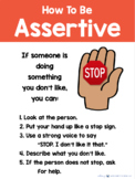 Social Story 2 (Being Assertive - STOP I Don't Like It)