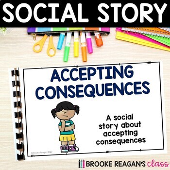 Preview of Social Story: Accepting Consequences