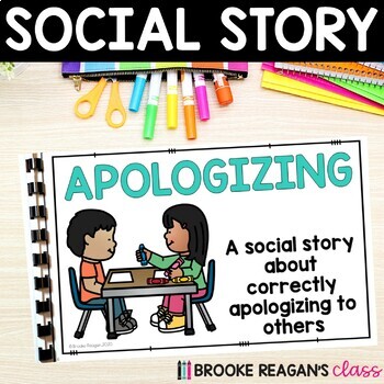 Preview of Social Story: Apologizing