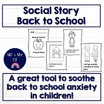 Preview of Social Story - Back To School