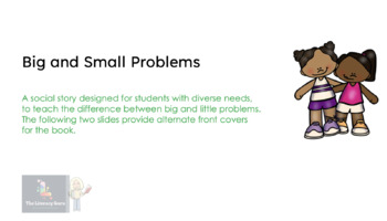 Preview of Social Story - Big and Small Problems - Special Needs - ASD - Regulation