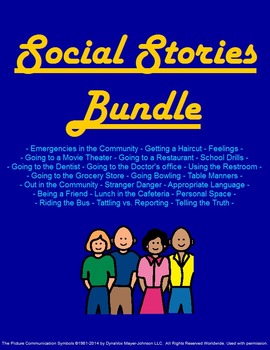 Preview of Social Story Bundle