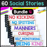 Social Story Bundle 4: Volume 1,2,3,4&5 (60 Social Stories