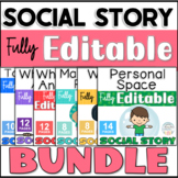 Social Story Bundle - Fully Editable Social Stories