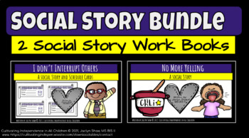 Preview of Social Story Bundle - Social Emotional Learning