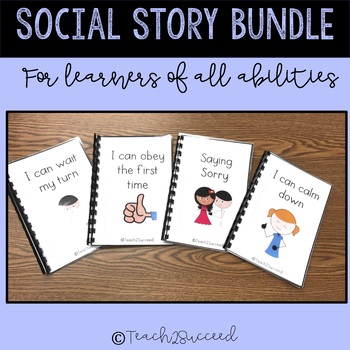 Preview of Social Story Bundle for Special Education #SPEDsunshine1