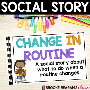 Preview of Social Story: Change in Routine or Schedule
