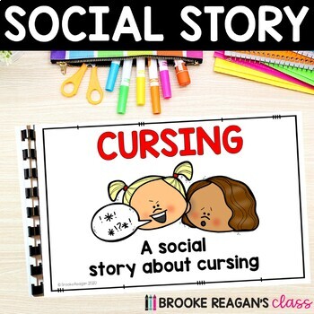 Preview of Social Story: Cursing