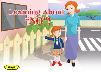 Preview of Social Story For Children  Learning about "NO" pdf