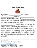 Social Story For First Day of School