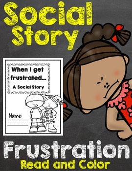 Preview of Social Story Frustration